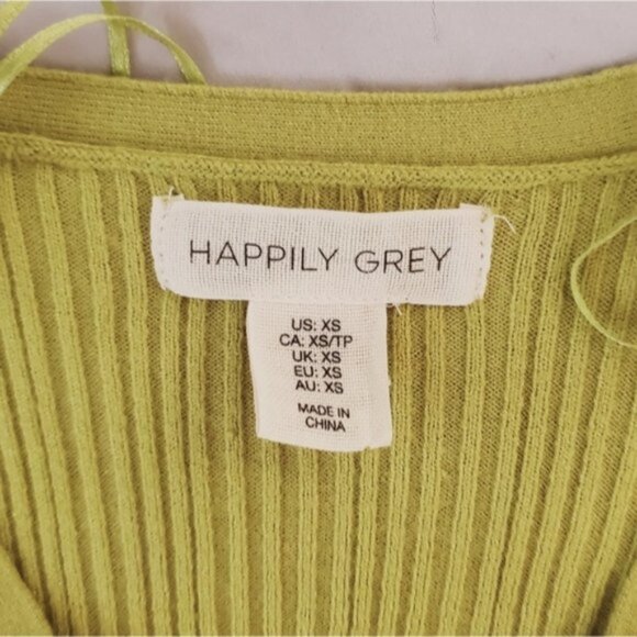 Happily Grey- New Knit Bell Sleeve Cardigan - Picture 4 of 13
